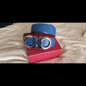 Salvatore Ferragamo Blue Belt